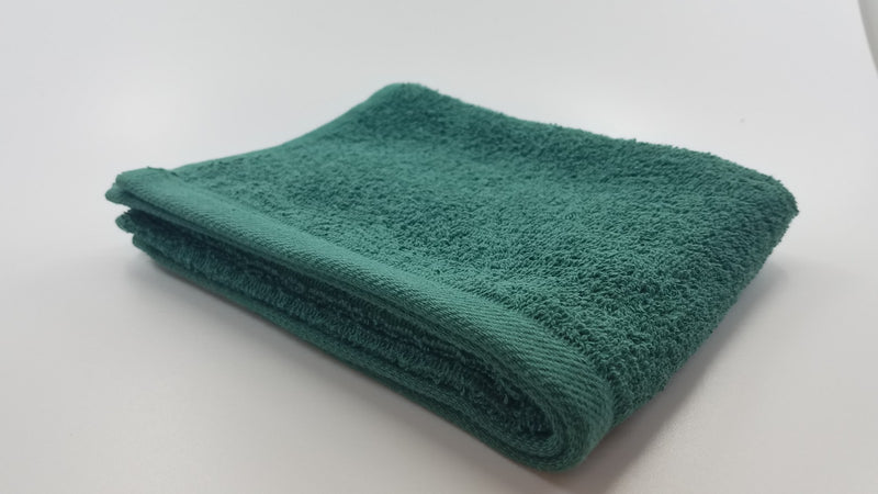 12 PCS Magna Plus Cotton Towels 100% Cotton - Hunter Green