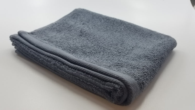 12 PCS Magna Plus Cotton Towels 100% Cotton - Charcoal Grey