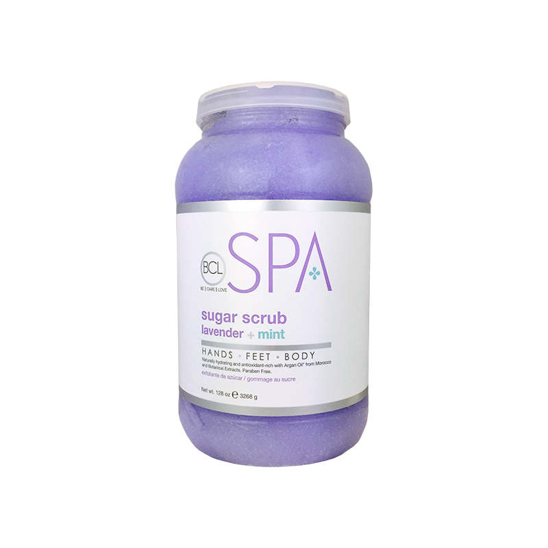 BCL Spa Sugar Scrub Lavender + Mint 128 oz