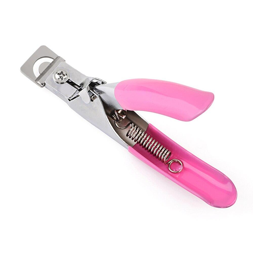 Manicure Tips Cutter Nail Scissors Acrylic False Nail Clipper Nail Art U Edge