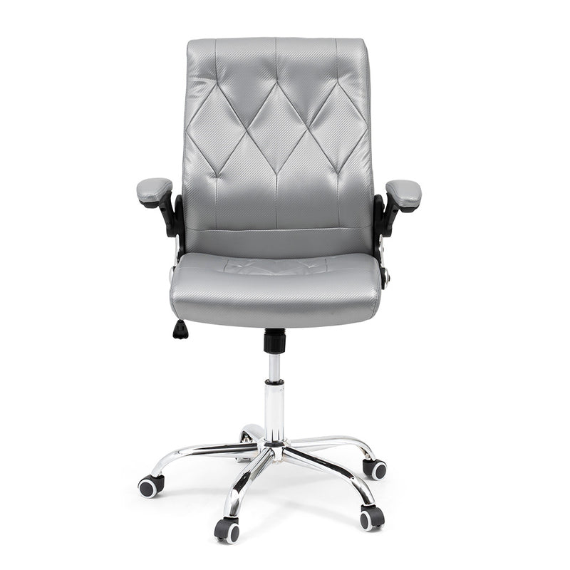 Customer Chair B207 Carbon Fiber - Gray