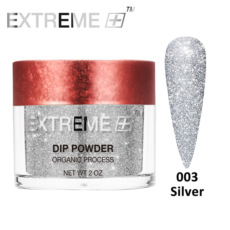EXTREME+ Flashlight on Nail Reflective Glitter Dipping Powder -