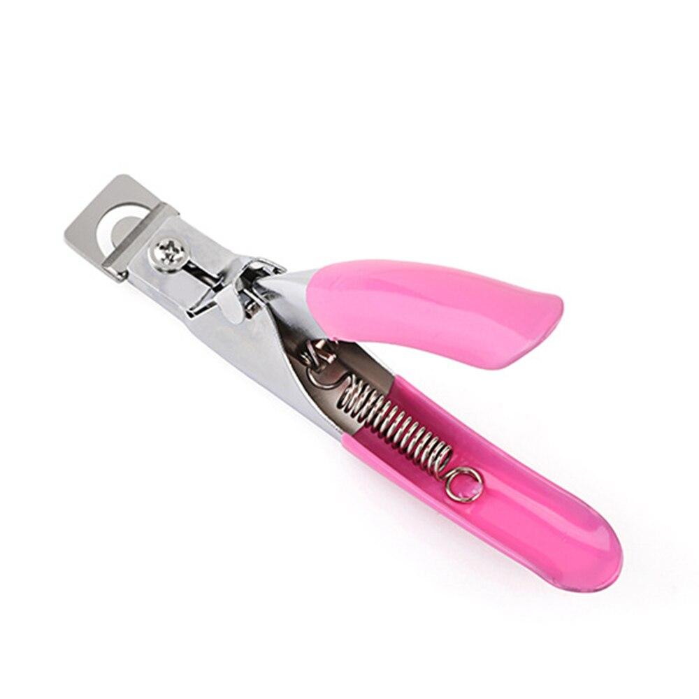 Manicure Tips Cutter Nail Scissors Acrylic False Nail Clipper Nail Art U Edge