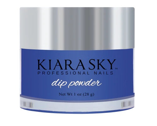 Kiara Sky Glow In Dark Dip Powder - DG118 Blue Me Away