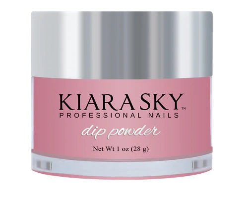 Kiara Sky Glow In Dark Dip Powder - DG124 Retro Pink