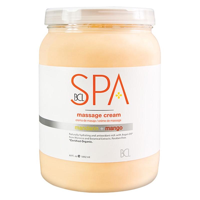 BCL Spa Massage Cream Mandarin Mango (64 oz)