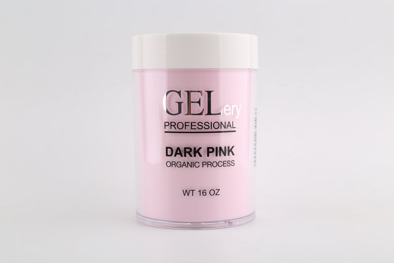 GELery Dip Powder P&W 16oz - Dark Pink