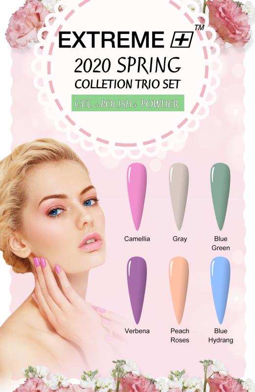 EXTREME+ Dip Powder 3 IN 1 - 2020 Spring Collection Trio Set