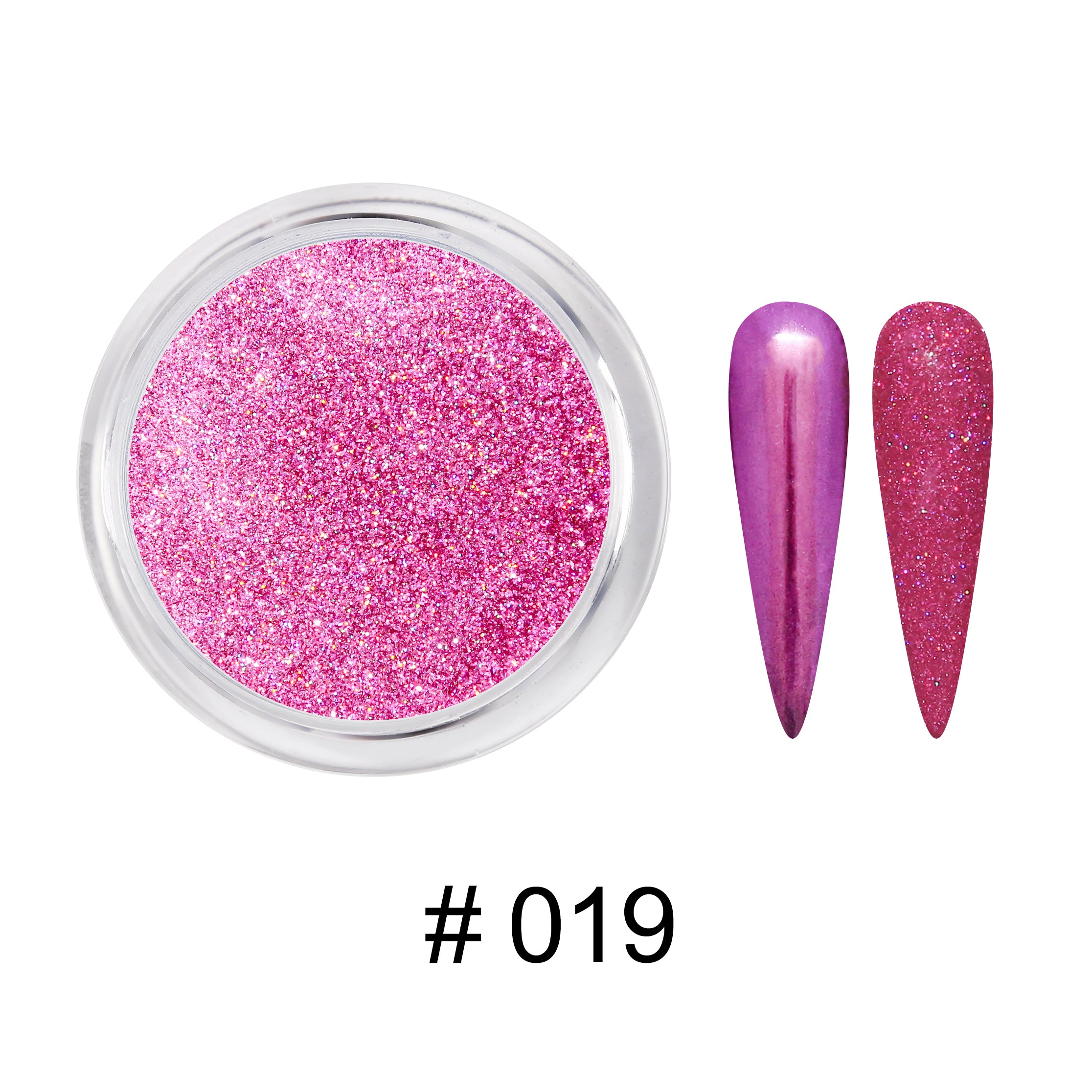 EXTREME+ Holo Chrome Dip Powder - #019