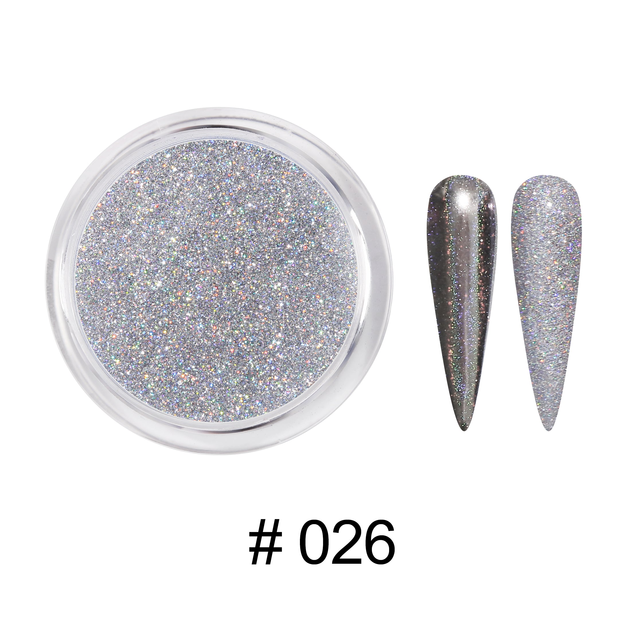 EXTREME+ Holo Chrome Dip Powder - #026