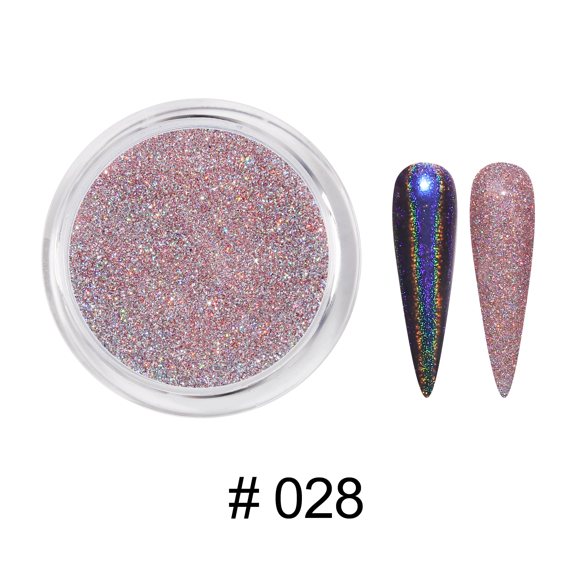 EXTREME+ Holo Chrome Dip Powder - #028