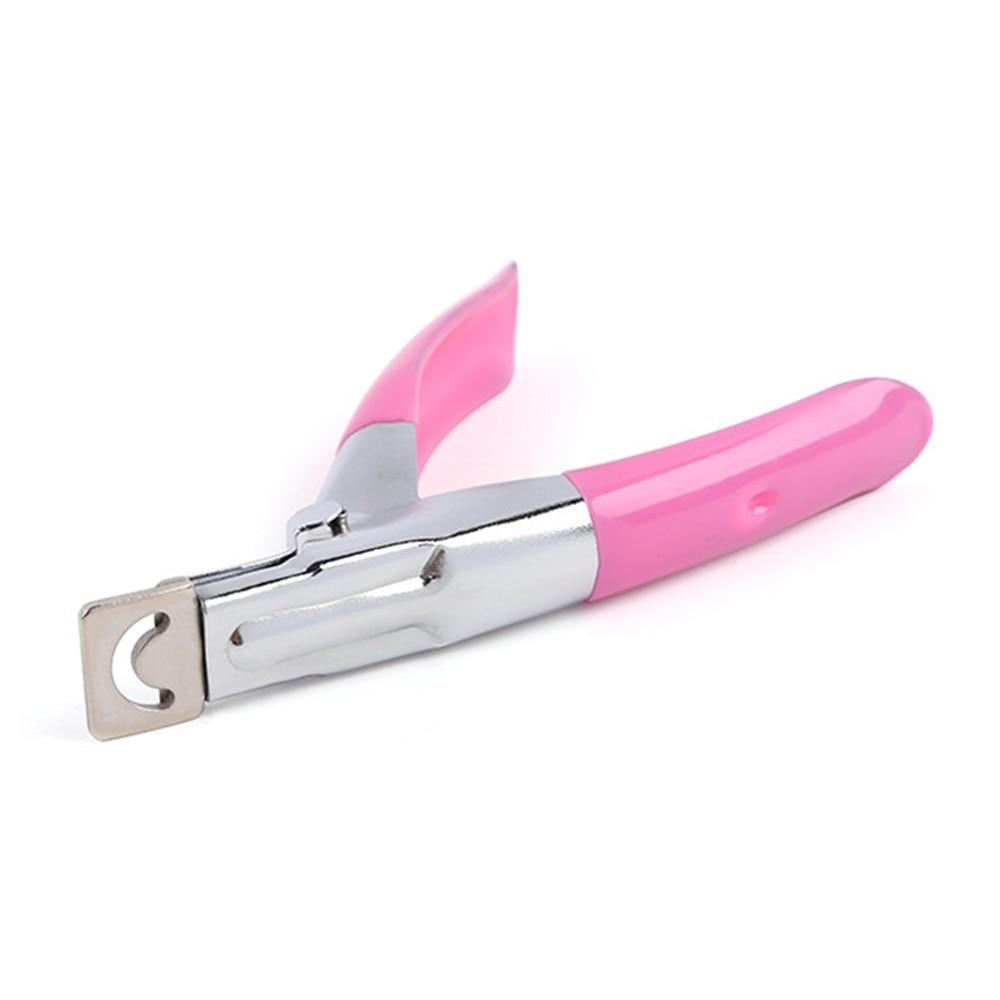 Manicure Tips Cutter Nail Scissors Acrylic False Nail Clipper Nail Art U Edge