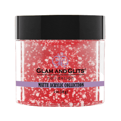 Glam & Glits Matte Acrylic - Mat613 Candy Cane
