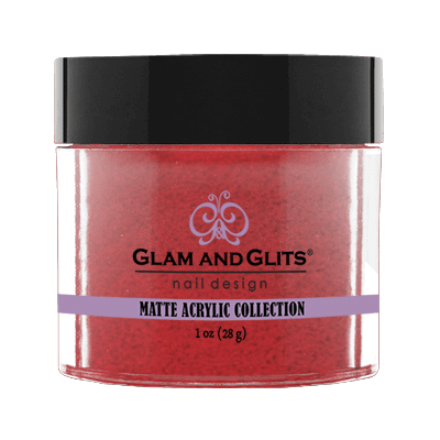 Glam & Glits Matte Acrylic - Mat641 Red Velvet