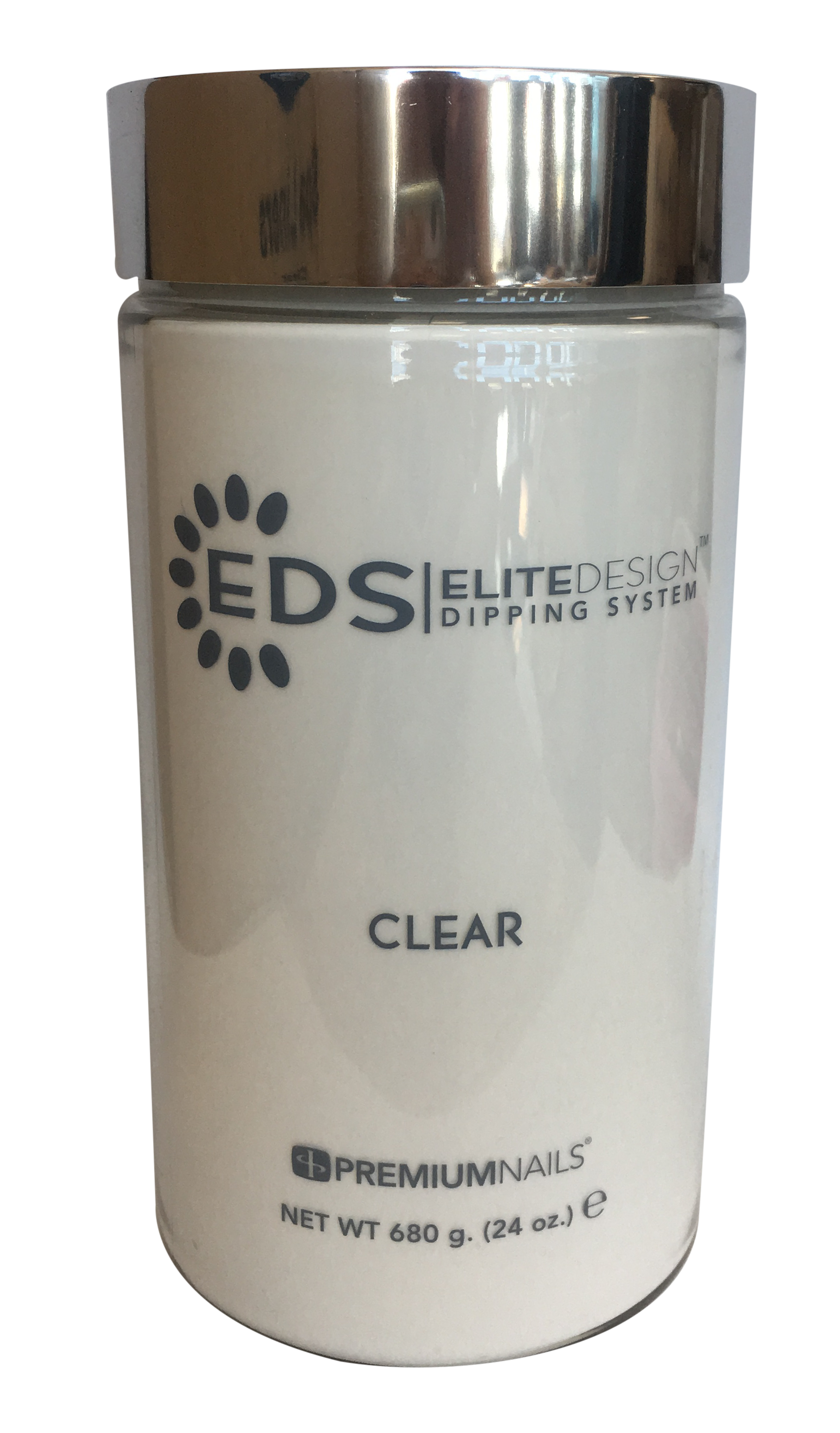 Móng Cao Cấp - Elite Design Dipping Powder Pink &amp; White 24 Oz - Clear