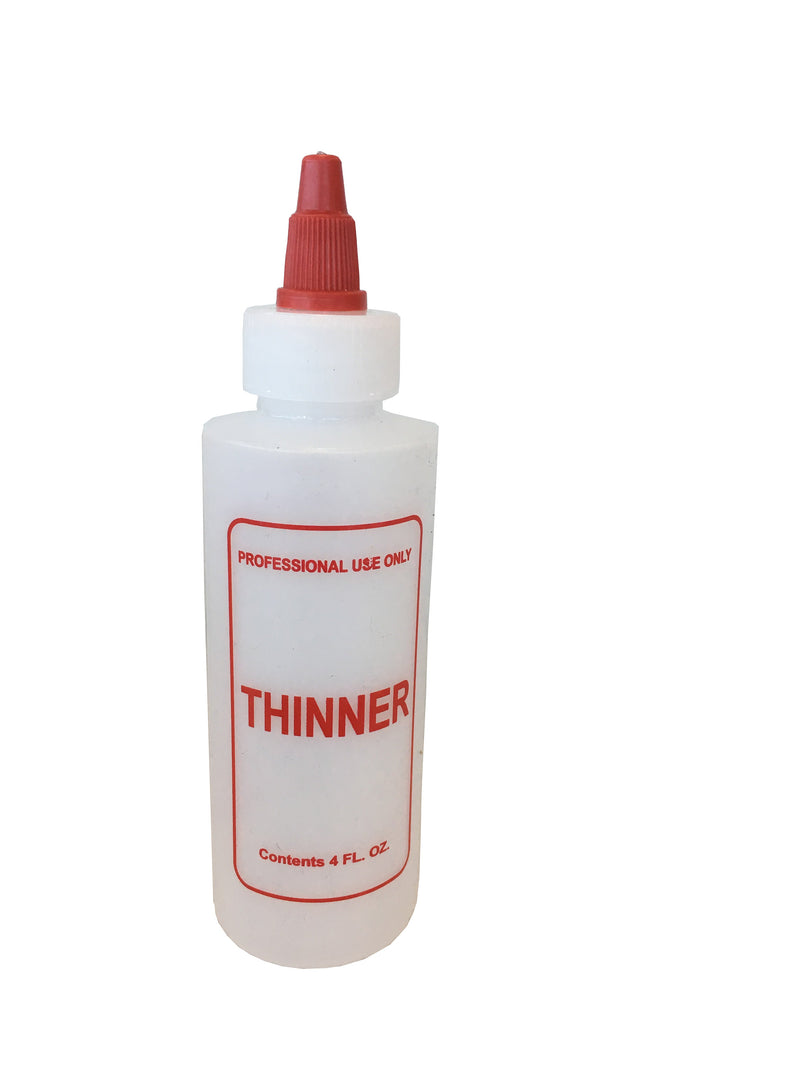 Empty Bottle 4 oz - Thinner Attribute Thinner Size 4 oz