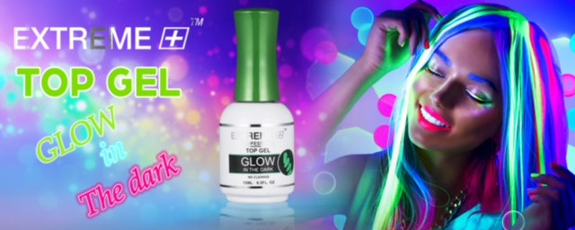 EXTREME+ Glow in the Dark - Glow Top Color Gel 0.5oz