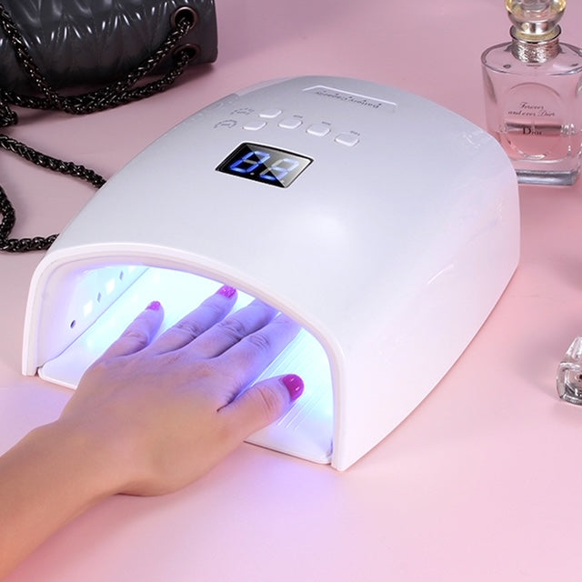 EXTREME+ Cordless & Rechargeable LED Nail Lamp 48W Wireless UV Led Nail Dryer Professional