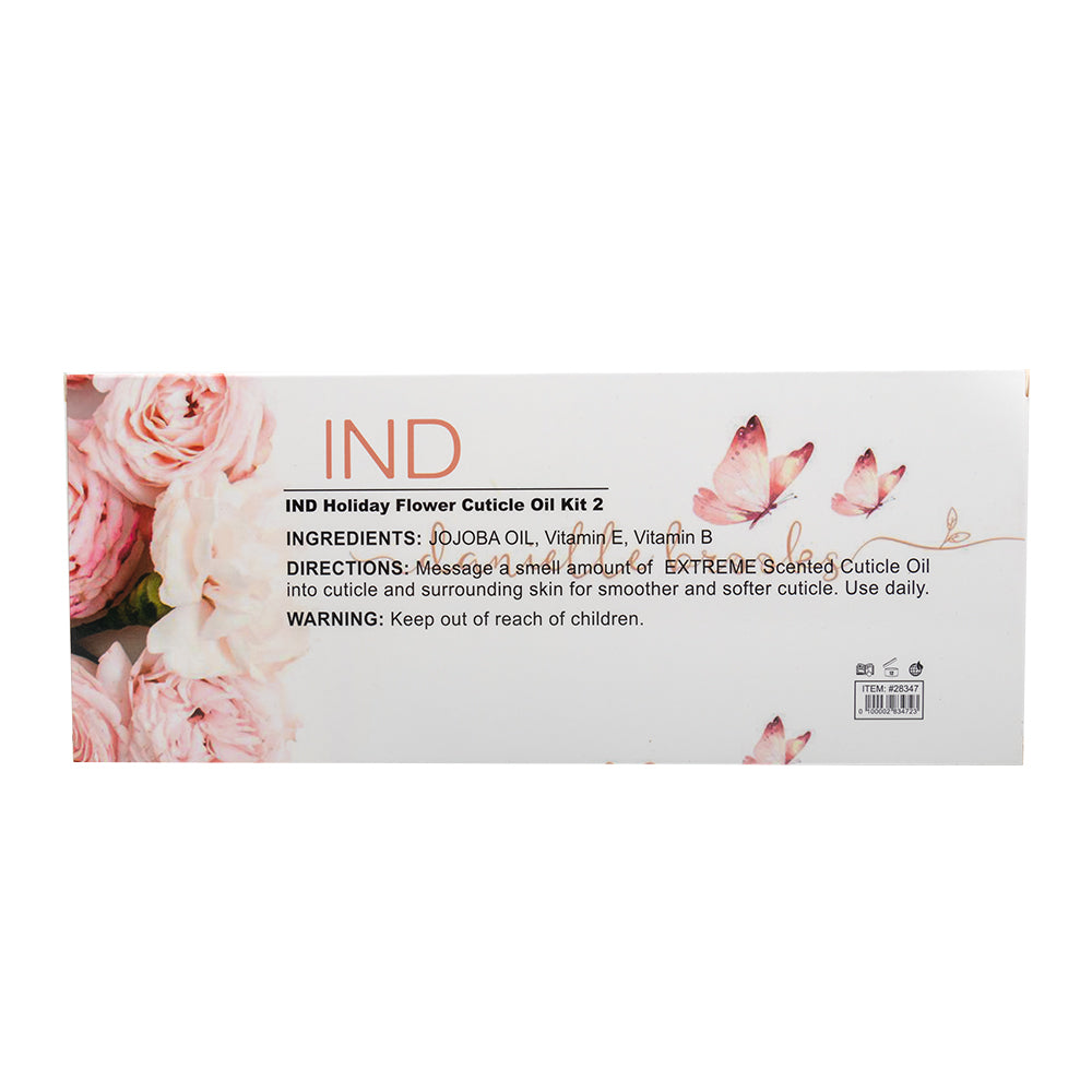 IND Holiday Flower Cuticle Oil Kit / 5pcs ( kit 2 )