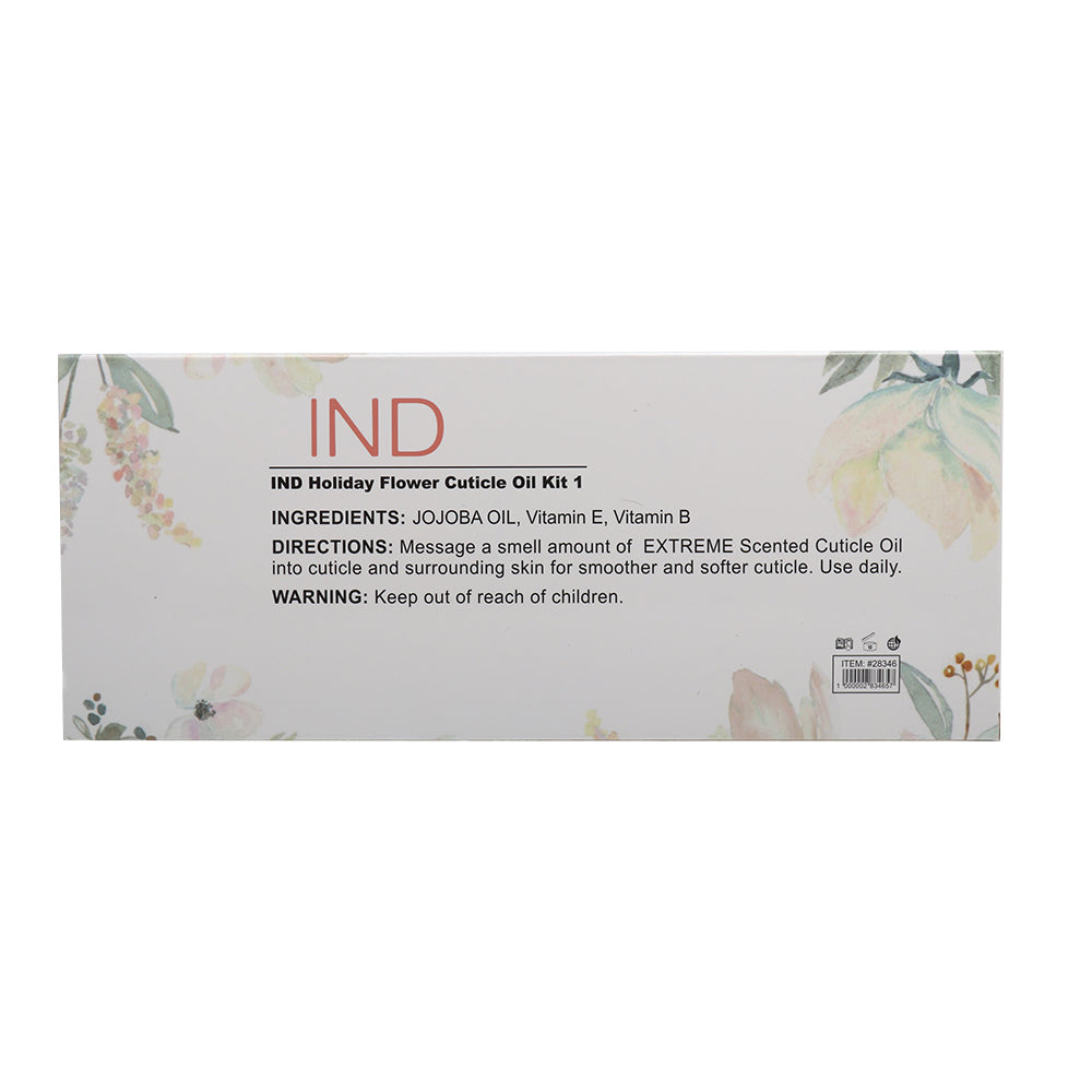 IND Holiday Flower Cuticle Oil Kit / 5pcs ( kit 2 )