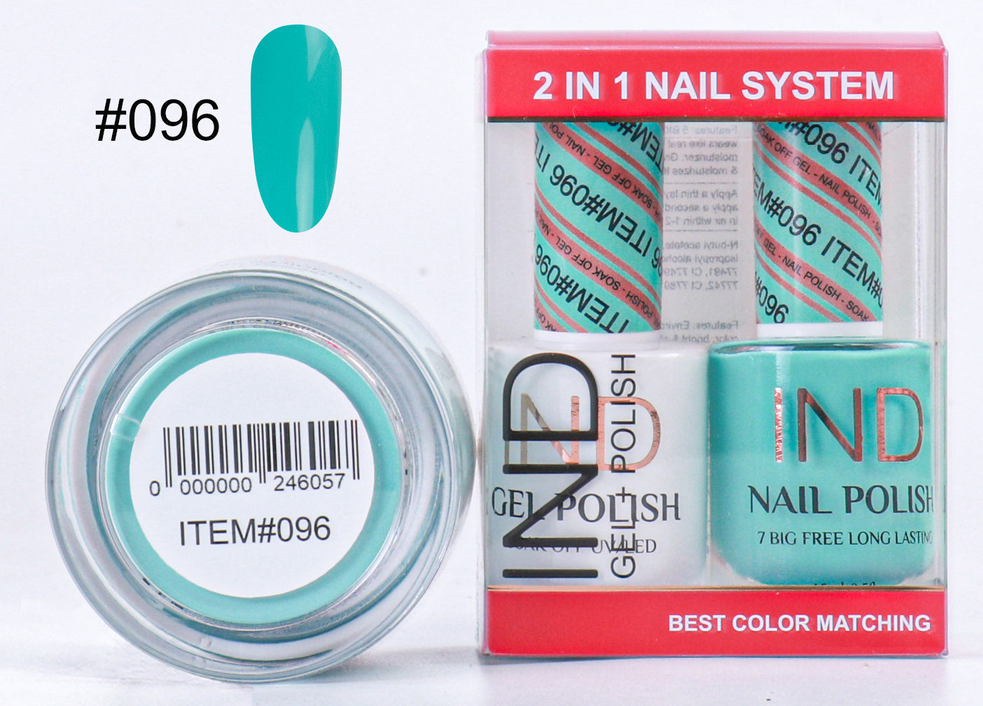 IND 3 IN 1 Combo Gel +Lacquer+dipping powder - #96