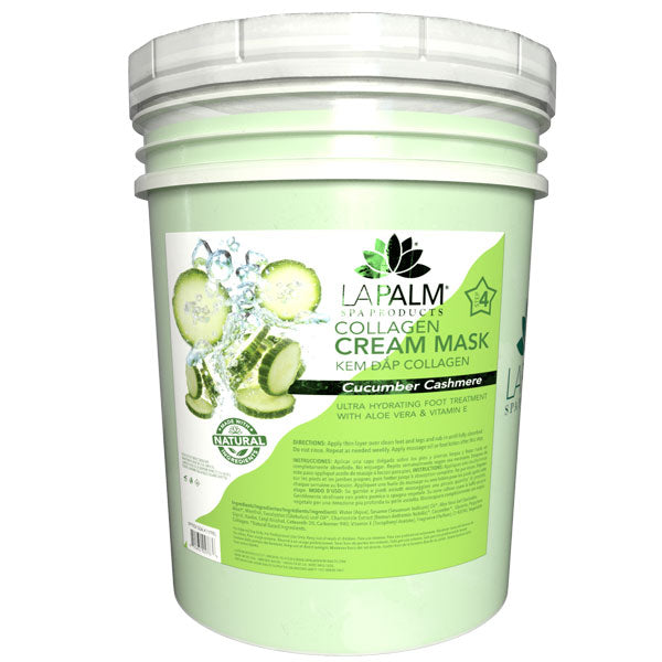 Mặt nạ La Palm Collagen Cream Bucket - Cucumber Cashmere