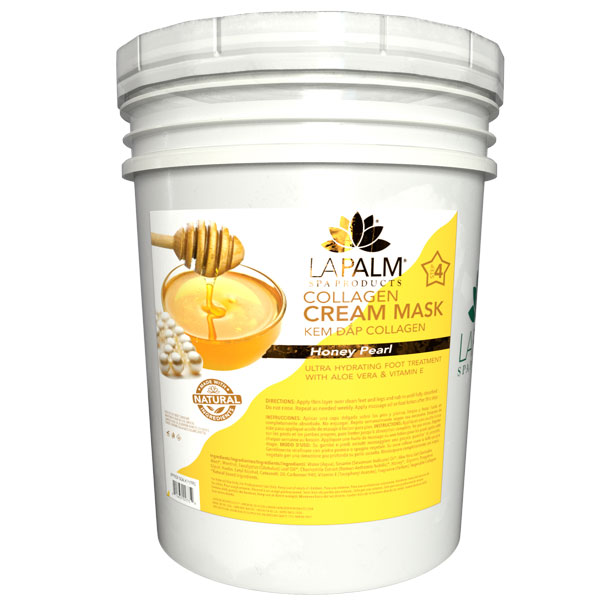 La Palm Collagen Cream Mask Bucket - Honey Pearl