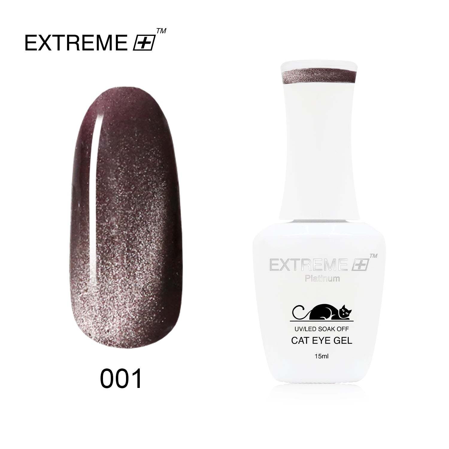 EXTREME+ Platinum CAT EYE Gel # 001