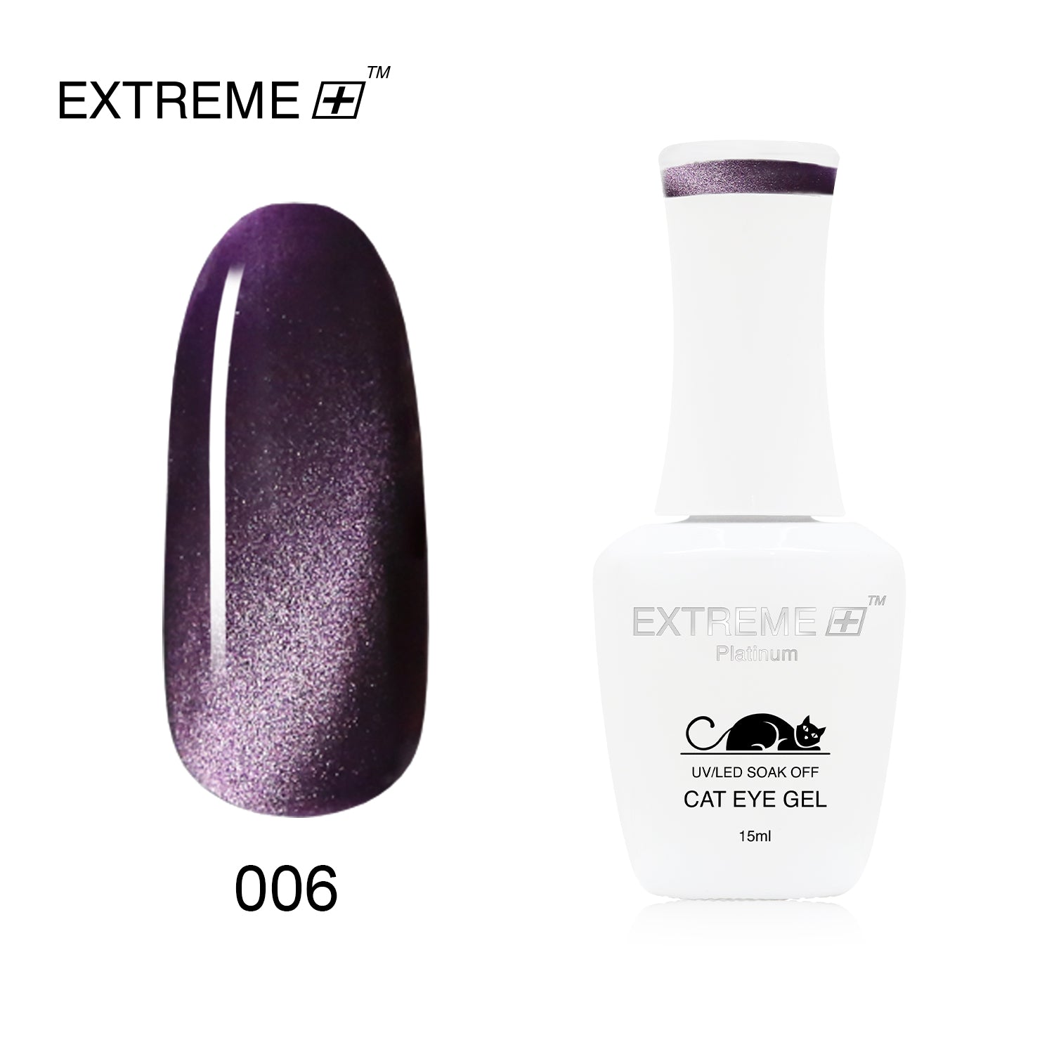 EXTREME+ Platinum CAT EYE Gel # 006