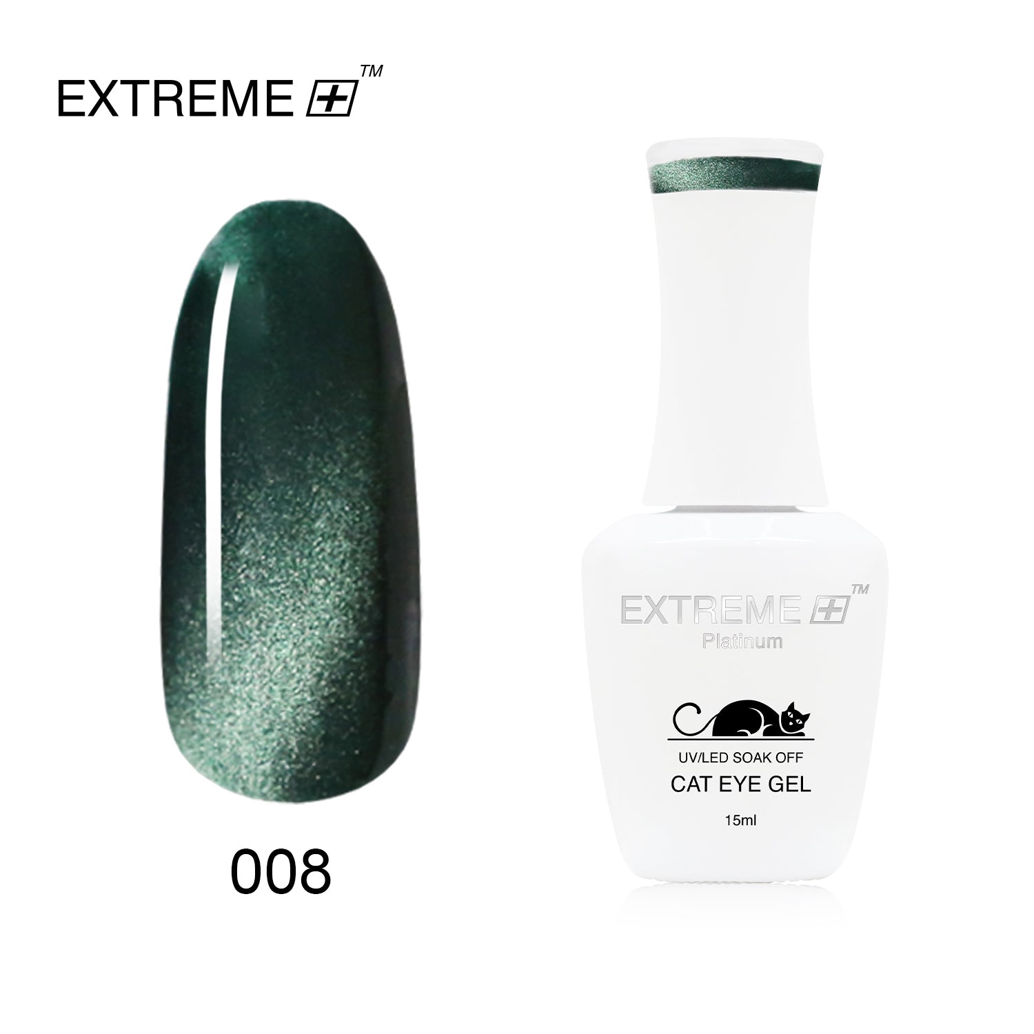 EXTREME+ Platinum CAT EYE Gel #008