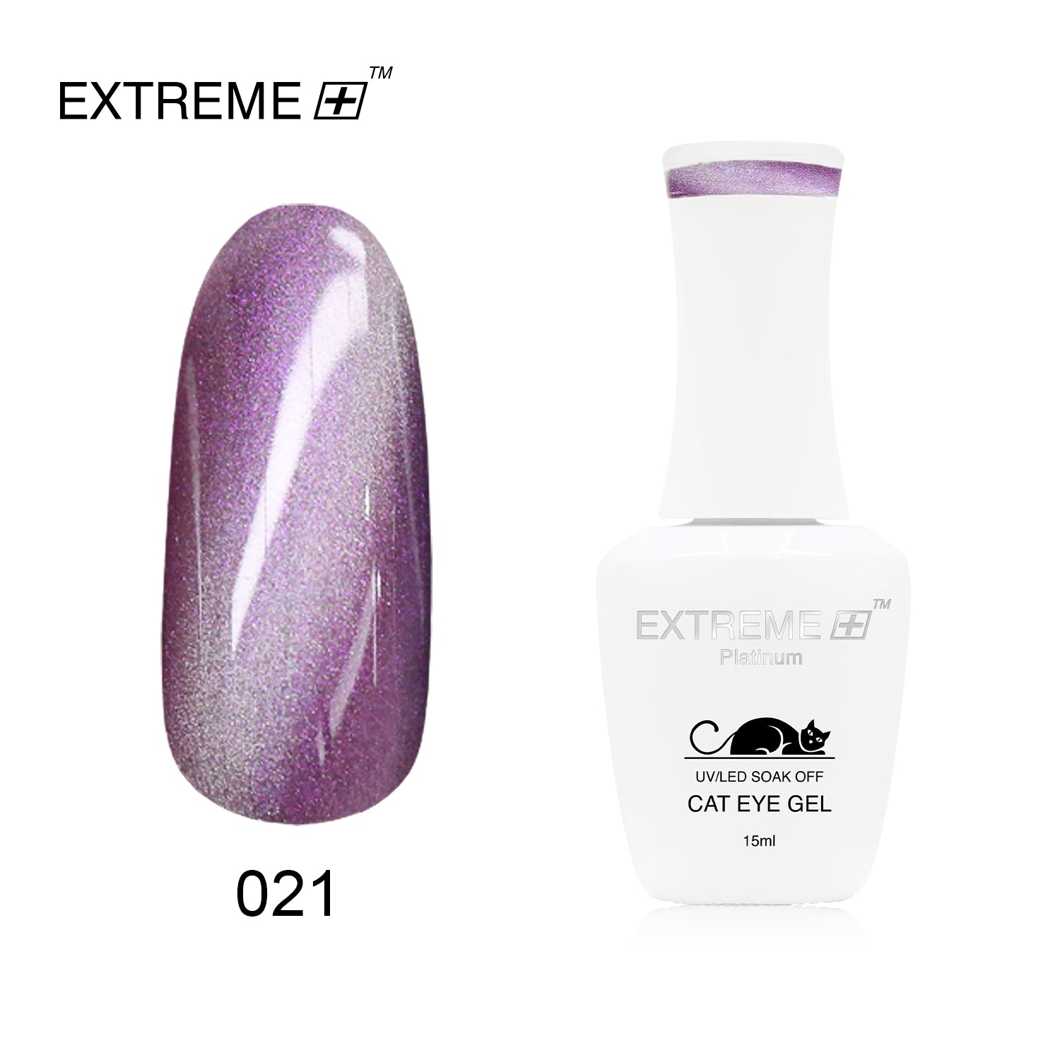 EXTREME+ Platinum CAT EYE Gel #021