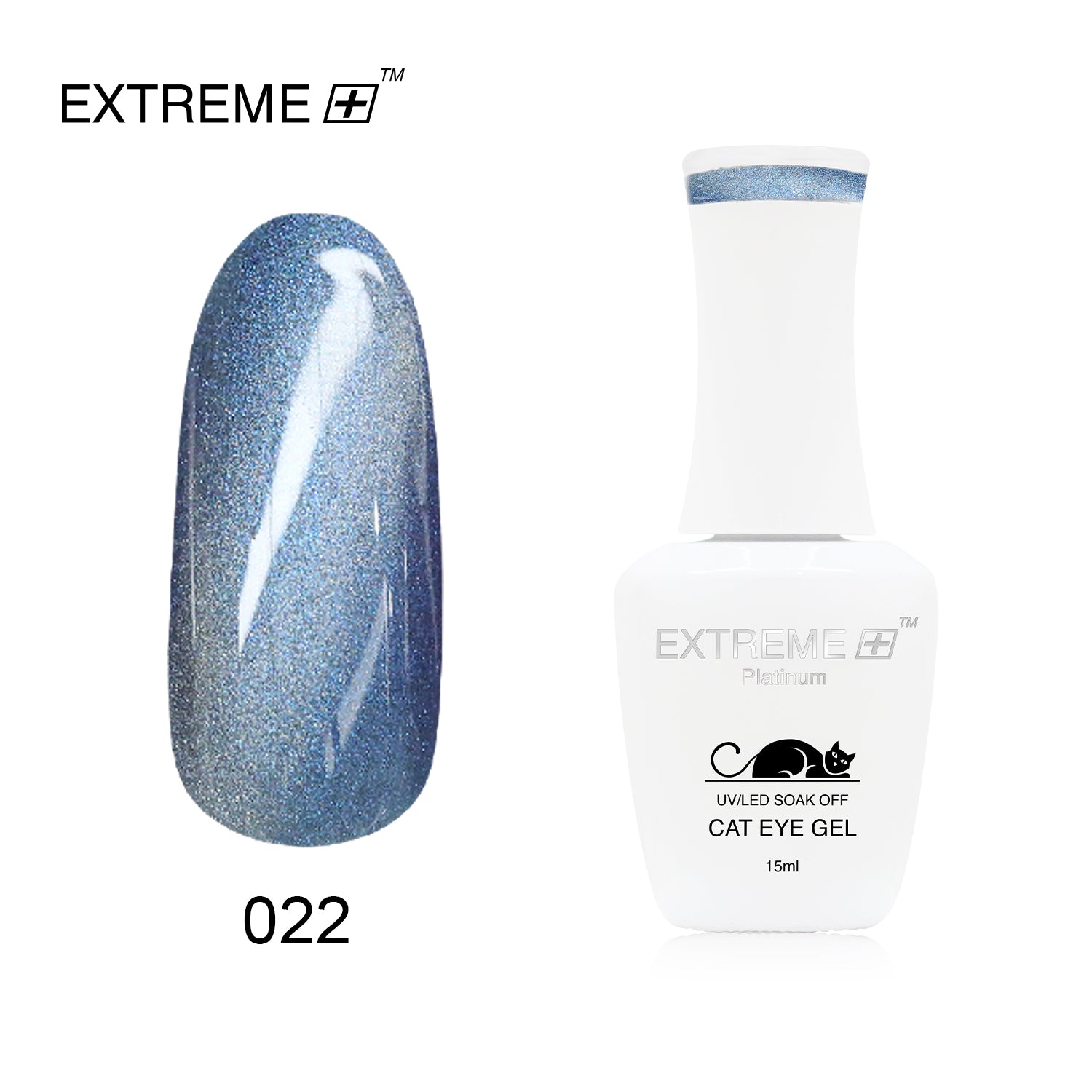 EXTREME+ Platinum CAT EYE Gel # 022