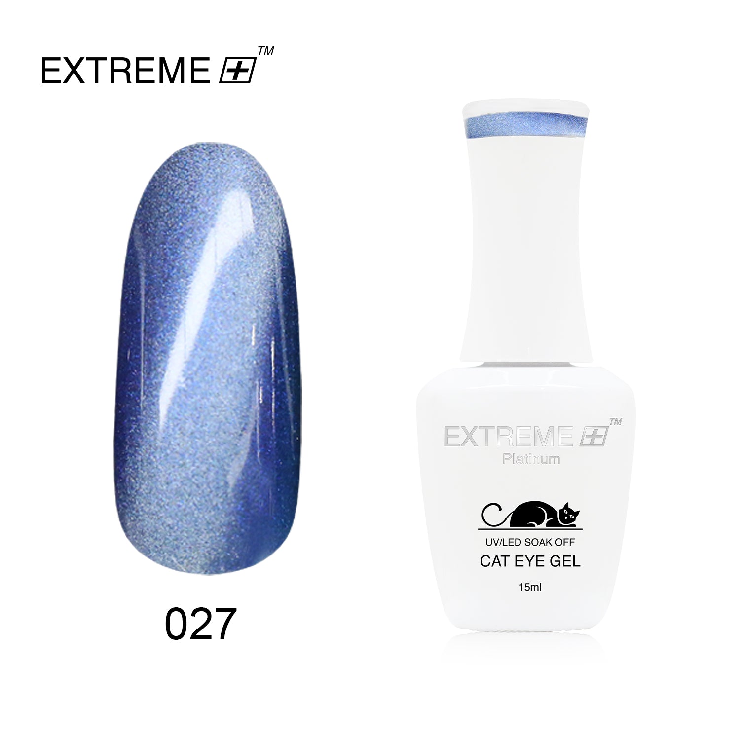 EXTREME+ Platinum CAT EYE Gel #027