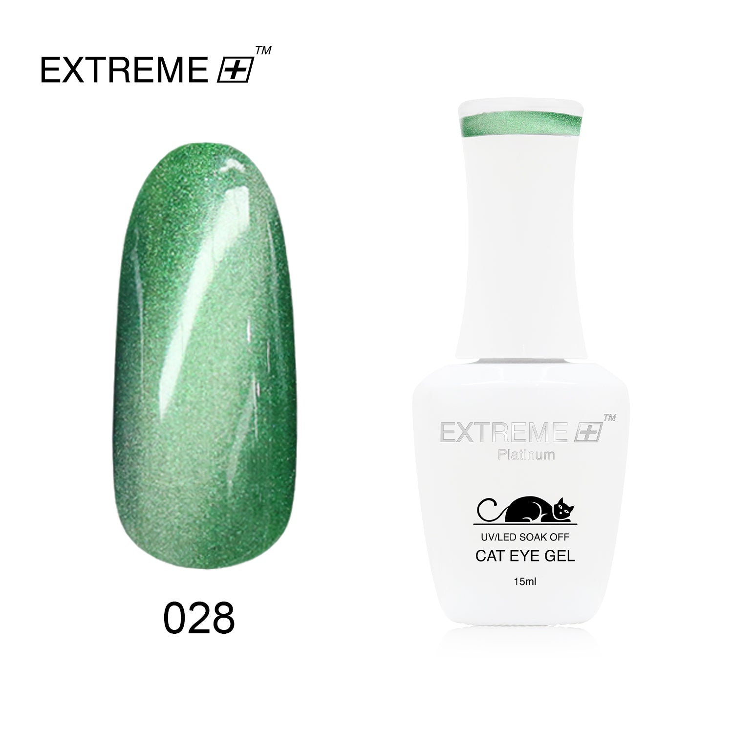 EXTREME+ Platinum CAT EYE Gel #028