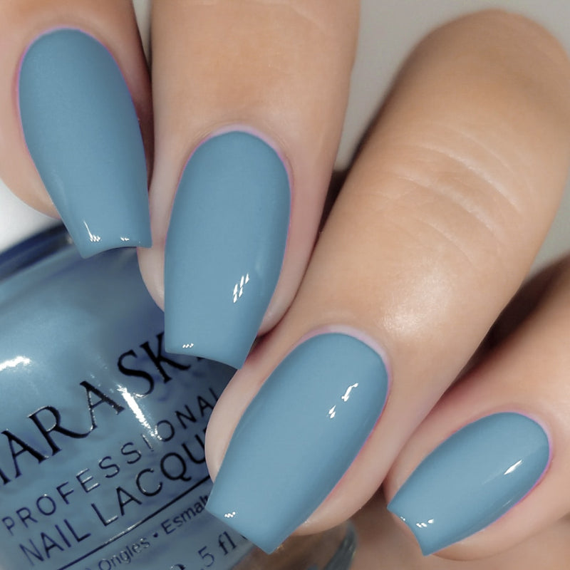 Beautiful Sky Blue Nail Polish Ideas 2023 | Sky blue nail polish, Sky blue  nails, Blue nails