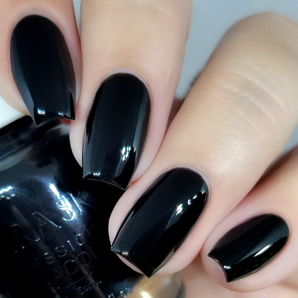 Kiara Sky Nail Lacquer - N435 Black To Black