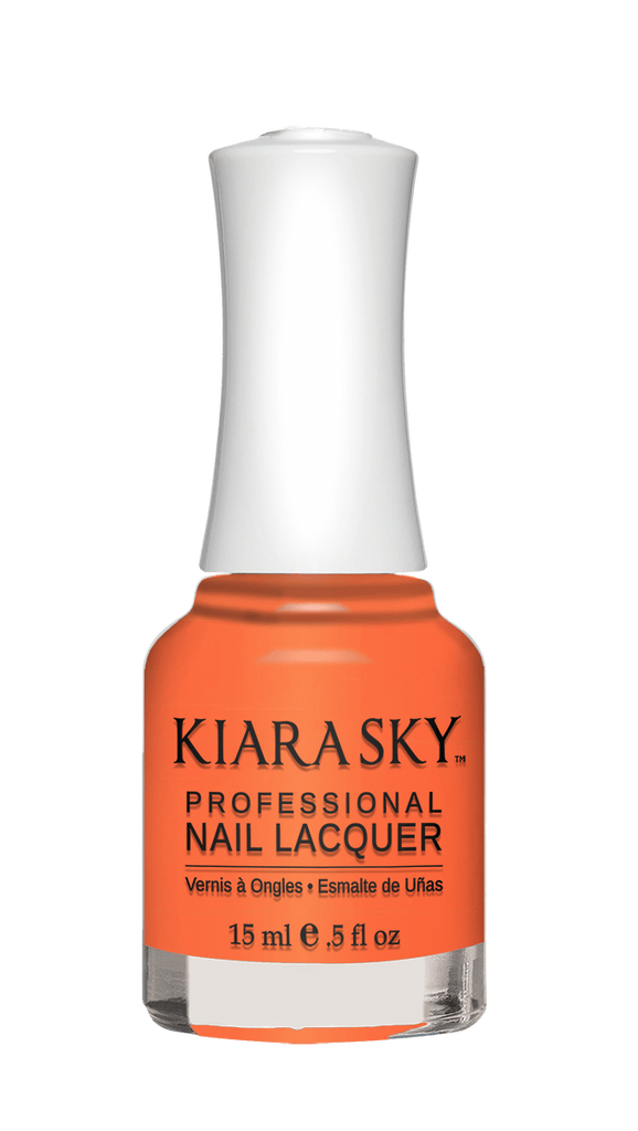 Kiara Sky Nail Lacquer - N542 Twizzly Tangerine