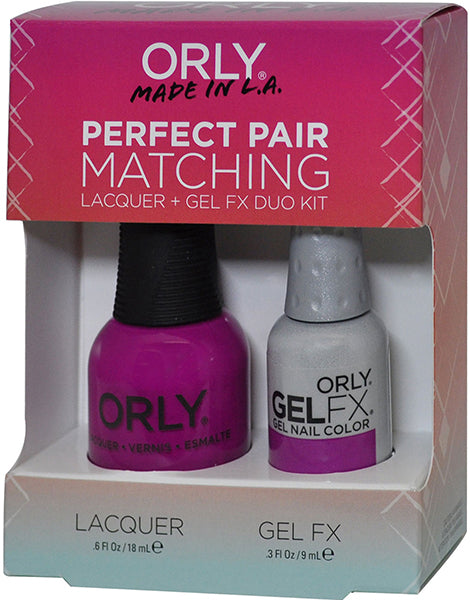 Orly Gel Matching Set # 31107 - Purple Crush