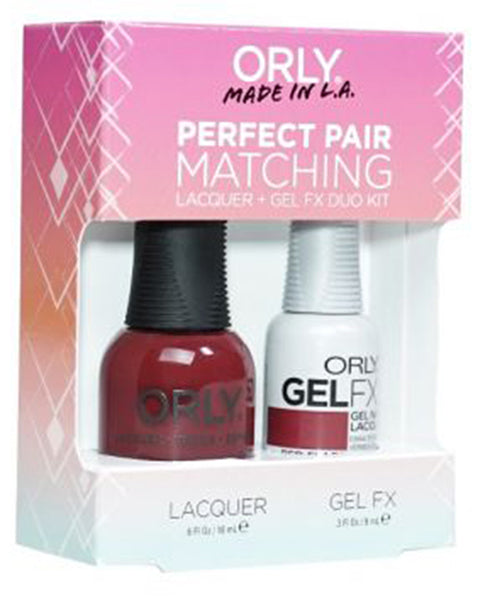 Orly Gel Matching Set # 31145 - Red Flare
