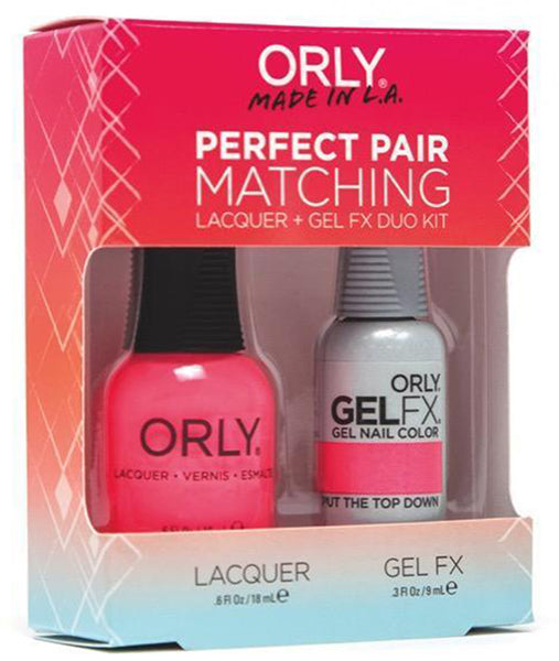 Orly Gel Matching Set # 31183 - Put The Top Down