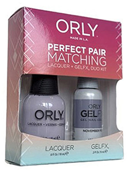 Orly Gel Matching Set # 31206 - November Fog