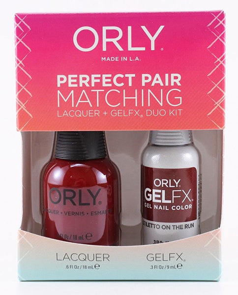 Orly Gel Matching Set # 31209 - Stiletto On The Run