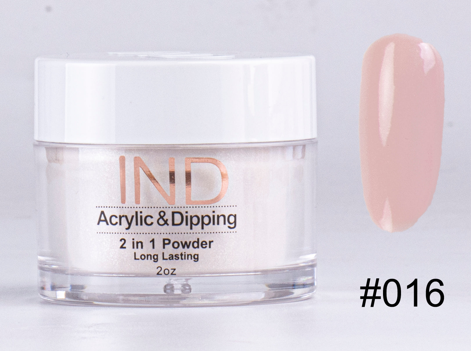 IND 2 In 1 Dip Acrylic Powder 2 Ounces - #16