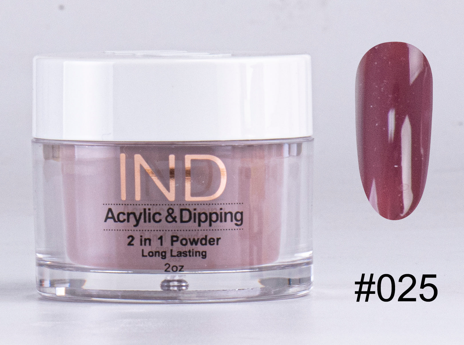 IND 2 In 1 Dip Acrylic Powder 2 Ounces - #25