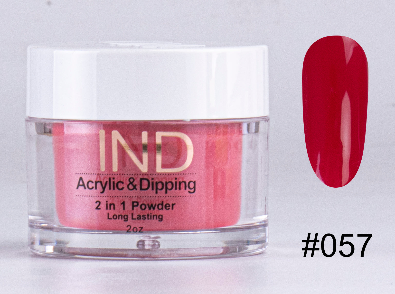 IND 2 In 1 Dip Acrylic Powder 2 Ounces - #57