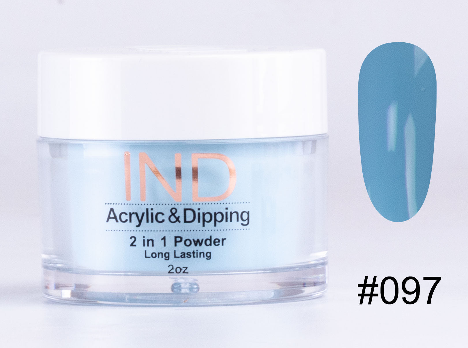 IND 2 In 1 Dip Acrylic Powder 2 Ounces - #97