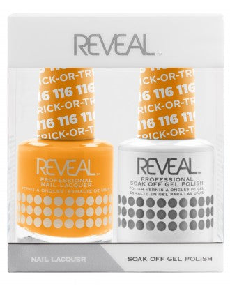 Reveal Duo Gel and Nail Lacquer Set - 116 Trick Or Treat