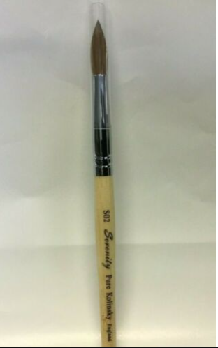 Cọ acrylic Serenity Pure Kolinsky #12