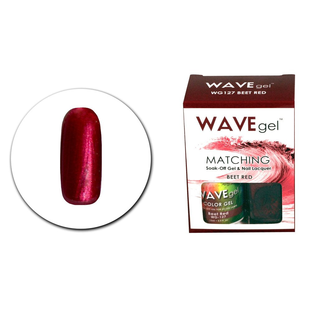 Wavegel Matching (#127) Wg127 Beet Red