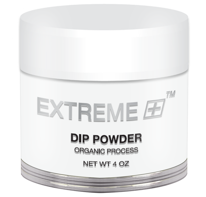 EXTREME+ Dipping Powder Organic - Hồng &amp; Trắng: Màu trắng Mỹ - 4 oz